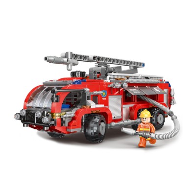 XINGBAO building blocks kits fire truck bricks toy set fireman figure flexible model