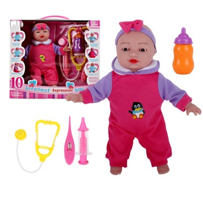 9 Function Electric Facial Expression Silicone Reborn Toys Dolls For Kids Baby Toy