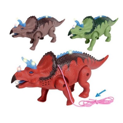 Battery Operated Dinosaur Model Toys With Sounds and Light