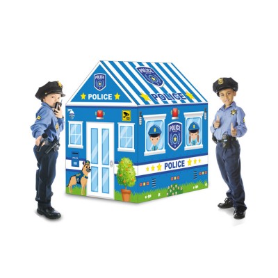 2020 Police House Camping Tents For Kids Indoor Outdoor Toys