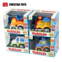 EN71 high quality factory mini cars hot sale cartoon friction baby truck toy