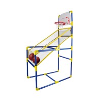 Indoor Outdoor 1.5 M Basketball Hoops Shooting Game With 3 Balls Kids Toys