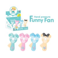 Hand Pressure Funny Cartoon Summer Toys For Kids Fan